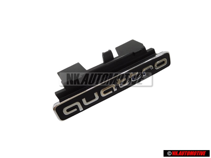 Audi Original QUATTRO Vorne Kühlergrill Emblem Schriftzug - 8R0853736E 3FZ