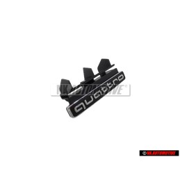 Audi Original QUATTRO Vorne Kühlergrill Emblem Schriftzug - 80A853736 2ZZ