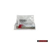 Audi Original S-LINE Seite Schriftzug Emblem Logo Chrom Rot - 8N0853601A