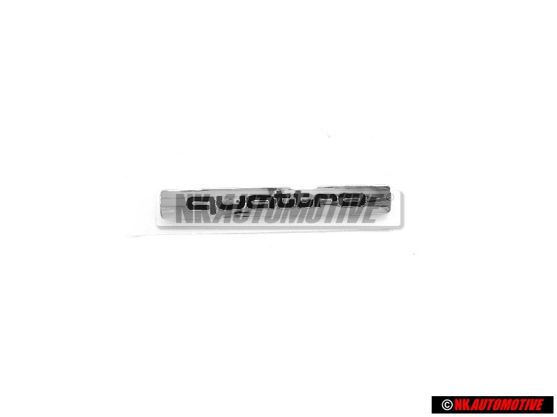 Audi Original QUATTRO Vorne Kühlergrill Emblem Schriftzug - 4L0853736 2ZZ