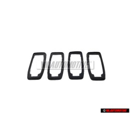 4x VW Original Unterlage Türgriff Unterlage Dichtung Groß Hinten - 171837211A