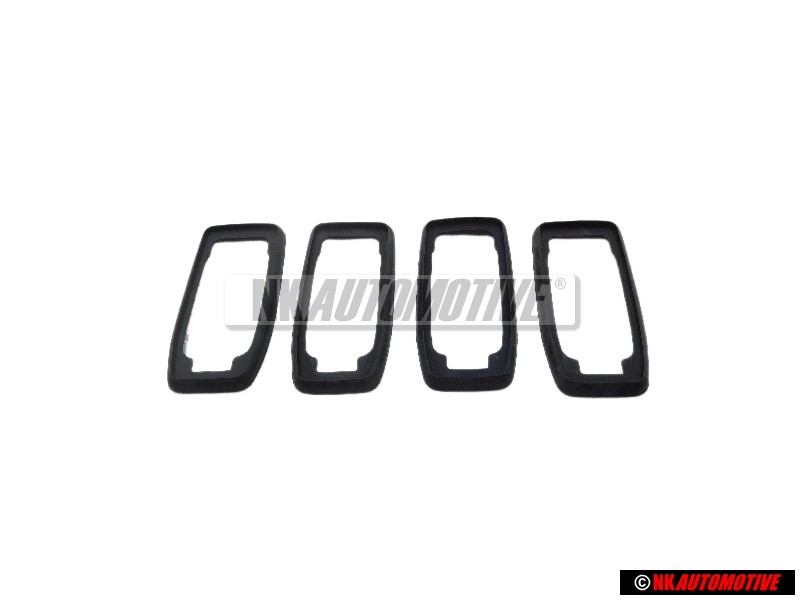 4x VW Original Unterlage Türgriff Unterlage Dichtung Groß Hinten - 171837211A