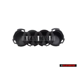 Audi Original Abdeckung Für Kühlergrill Satinschwarz - 4G8853037F 9B9