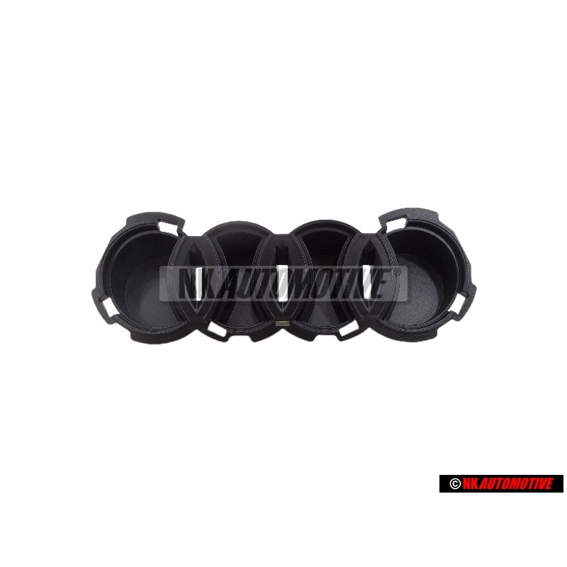 Audi Original Abdeckung Für Kühlergrill Satinschwarz - 4G8853037F 9B9