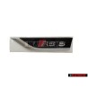 Audi Original RS5 Seite Schriftzug Emblem Logo Schwarz Rot - 8W6853601D PUZ