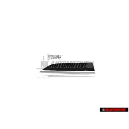 Audi Original Blende Chrom/Schwarz-Glänzend - 8W6853604D PUZ