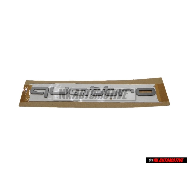 Audi Original QUATTRO Vorne Kühlergrill Emblem Schriftzug - 8S0853737B MI7