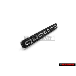 Audi Original QUATTRO Vorne Kühlergrill Emblem Schriftzug - 4K0853736A 9B9