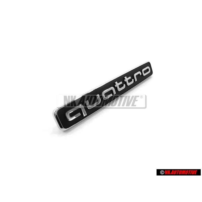 Audi Original QUATTRO Vorne Kühlergrill Emblem Schriftzug - 4K0853736A 9B9