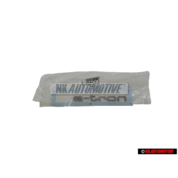 Audi Original E-TRON Hinten Schriftzug Emblem Logo Chrom - 8V4853737 2ZZ