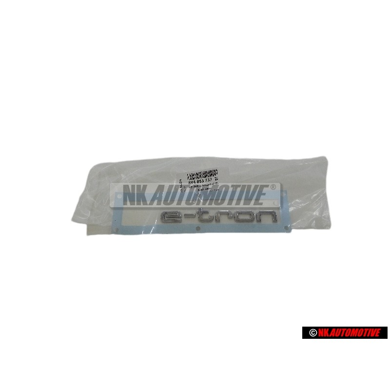 Audi Original E-TRON Hinten Schriftzug Emblem Logo Chrom - 8V4853737 2ZZ