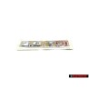 VW Original 2.0 TDI Hinten Schriftzug Emblem Logo Chrom Rot - 5N0853675N GQF