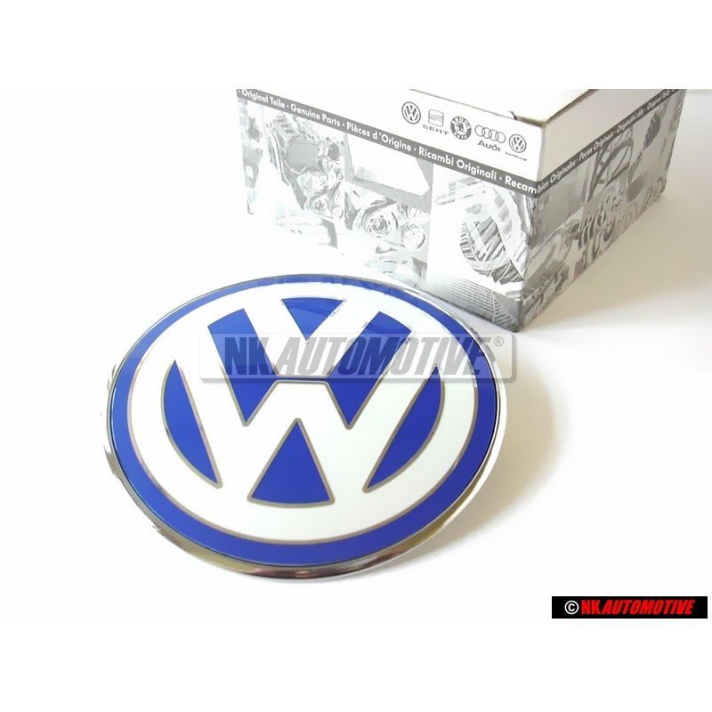 VW Original Vorne Emblem Logo Zeichen Blau/Weiß - 1C0853617 39A