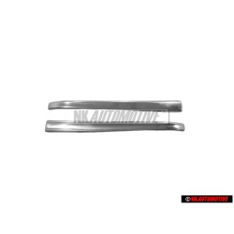 2x VW Original Blende Bleche Griffblende für Türgriff Chrom - 433837239