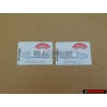 2x Audi Original Kennschild Alarm - 4D0010138E