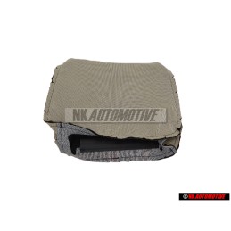 VW Original Kopfstützenbezug (Stoff) Schwarz - 535881921G C63