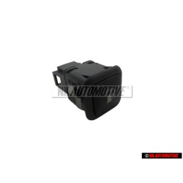 VW Original Drucktaster für Tankklappen Betätigung Satinschwarz - 3B0959833A 01C