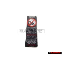 Audi Original Kennschild - 4D0010143H