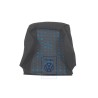 VW Original Lehnenbezug (Stoff) Schwarz/Blau - 1E0881805ALGUV