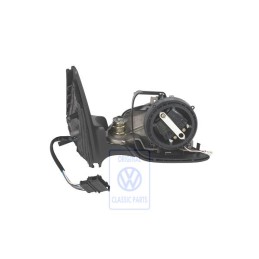 VW Original Aussenspiegelgehäuse Satinschwarz - 1E2857508E 01C