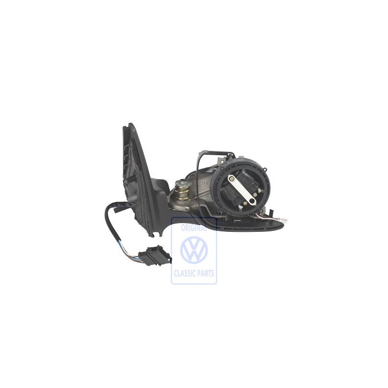 VW Original Aussenspiegelgehäuse Satinschwarz - 1E2857508E 01C