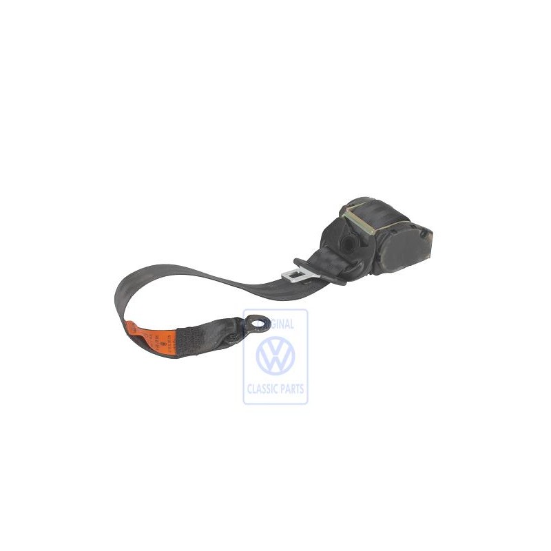VW Original Dreipunkt-Sicherheitsgurt Satinschwarz - 1H9857805A B41