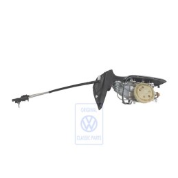 VW Original Aussenspiegelgehäuse Satinschwarz - 1J1857507 01C