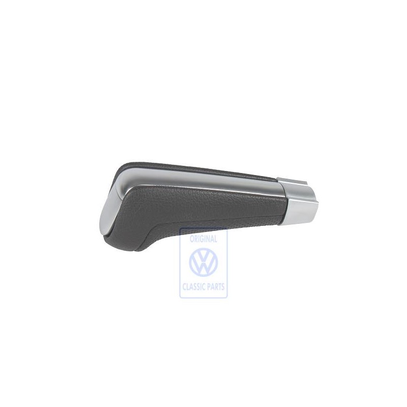 VW Original Schalthebelgriff Schwarz/Chrom - 6E0713139D JHJ