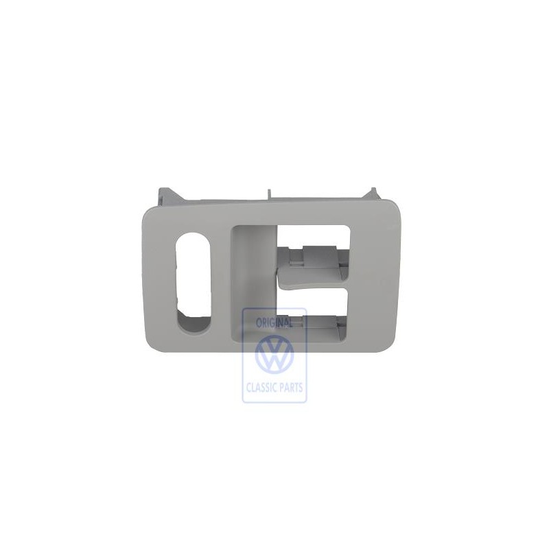 VW Original Blende Für Schalter Flanellgrau - 6X1959549A 7DE