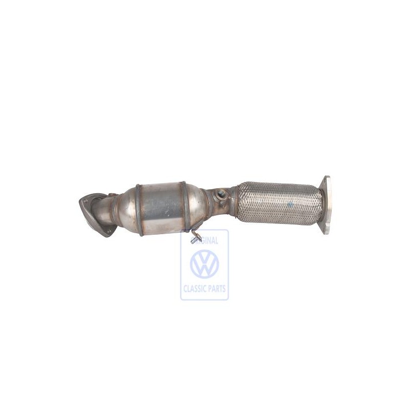 VW Original Abgasrohr Mit Vorkatalysator - 7L6254350FX