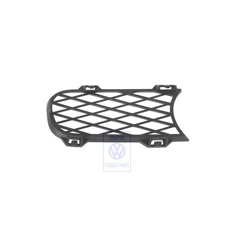 VW Original Ziergitter Satinschwarz - 7L6853684A 9B9