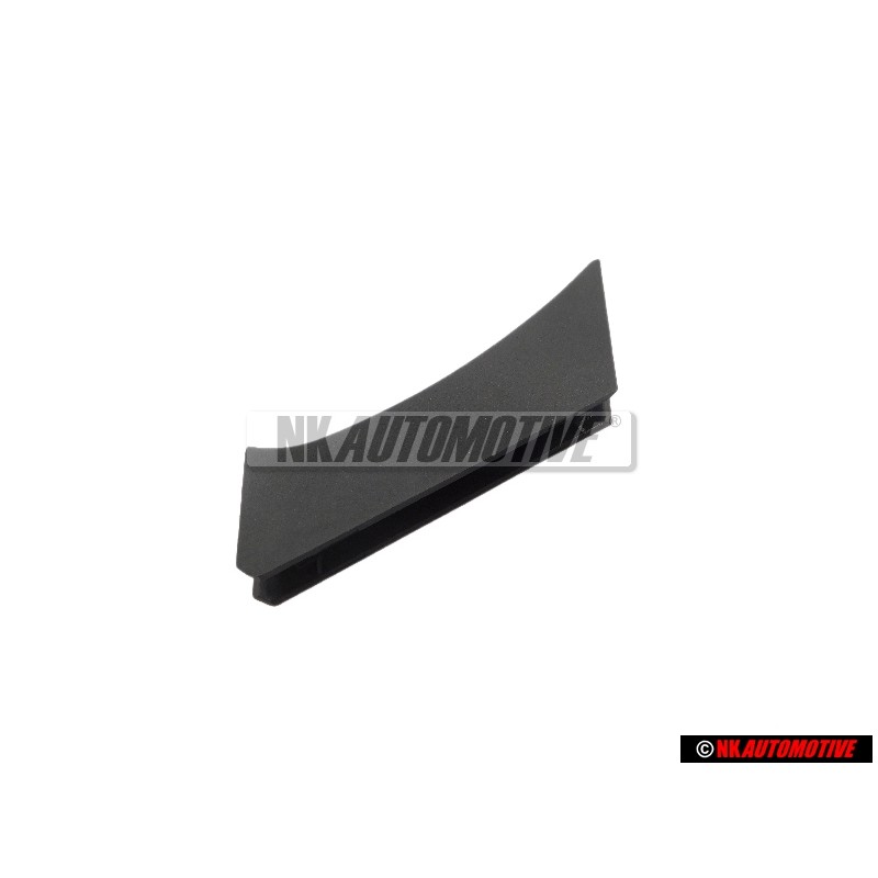 VW Original Abdeckkappe Satinschwarz - 1H6807245 01C