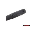 VW Original Schutzleiste Satinschwarz - 2D1853535 B41