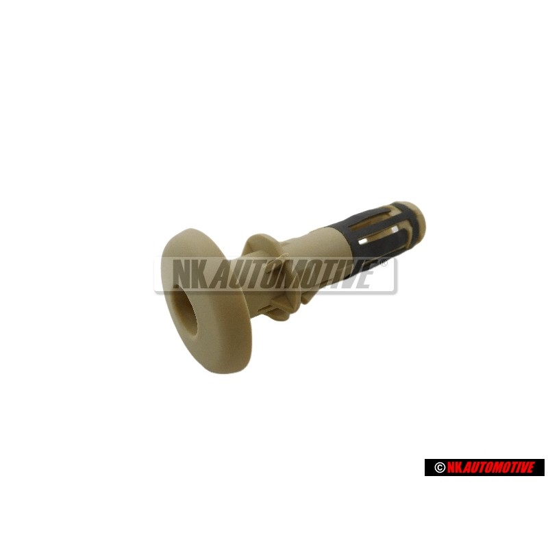 VW Original Führung Für Kopfstütze Verstellbar Cremebeige - 1J0881920E 3PT