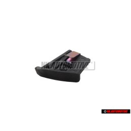 Audi Original Abschlusskappe Satinschwarz - 4A0853113 01C