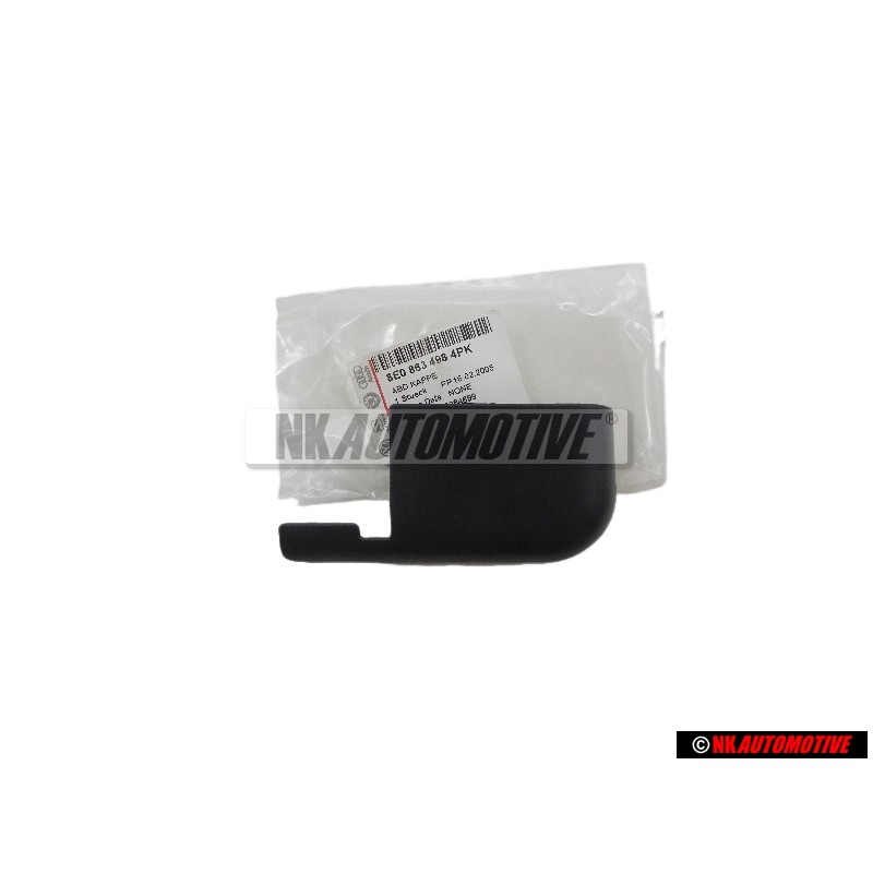 Audi Original Abdeckkappe Soul Schwarz - 8E0863498 4PK