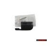 Audi Original Abdeckkappe Soul Schwarz - 8E0863498 4PK