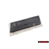 VW Original Steckdeckel Satinschwarz - 3C9867463A 9B9