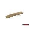 VW Original Griffschale-Oberteil Sonnenbeige - 7L6867371C 92Y