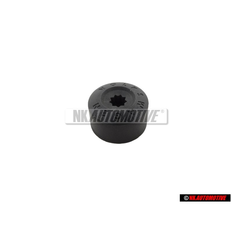 VW Original Radschraubenkappe Satinschwarz - 7M3601173 01C