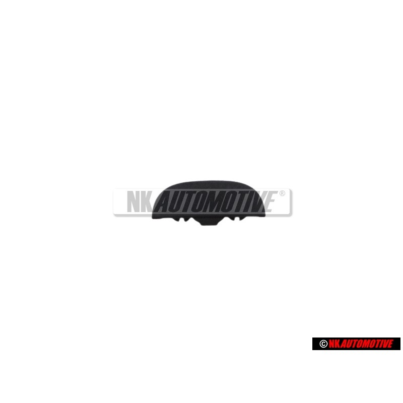 Audi Original Abdeckkappe Soul Schwarz - 4F9861335 4PK