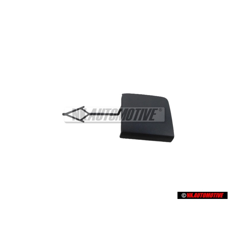 Audi Original Abdeckung Für Abschleppöse Dark Chrom Matt - 81A807441B RU6