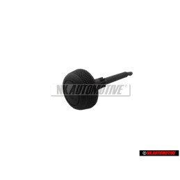 Audi Original Verstellknopf Satinschwarz - 893857517B 01C