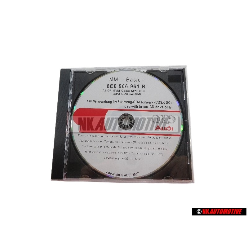 Audi Original Cd-Rom Für Softwareanpassung - 8E0906961R
