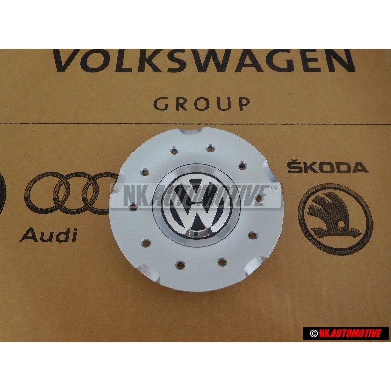 VW Original Radzierkappe Chromfarben/Schwarz - 1K0601149C RGM