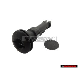 VW Original Führung Für Kopfstütze, Verstellbar Satinschwarz - 443881920 01C