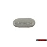 VW Original Abdeckkappe Perlgrau - 7D2867915A 2EN