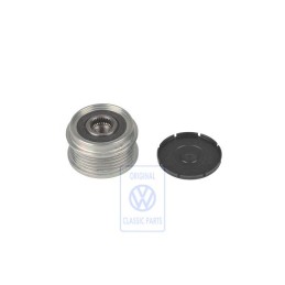VW Original Keilrippenriemenscheibe Mit Freilauf Und Schutzkappe - 038903119P