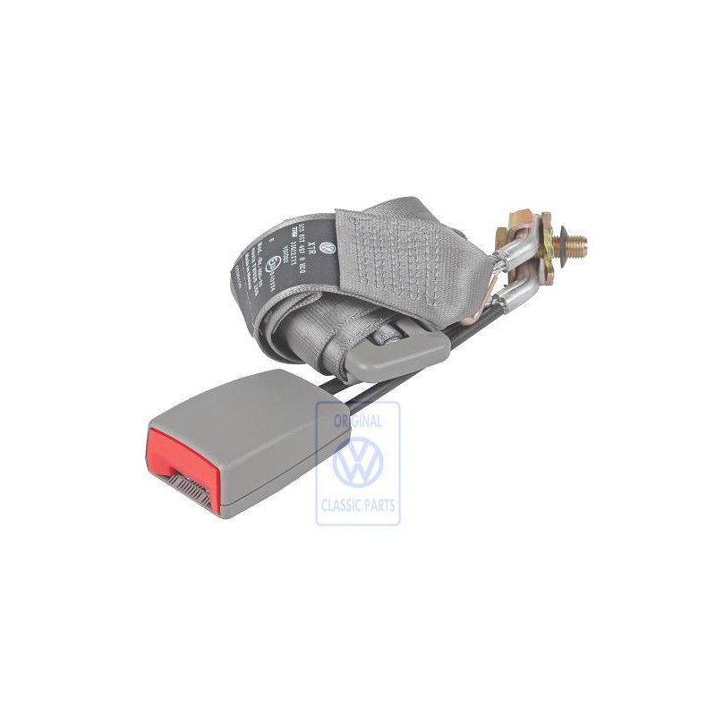 VW Original Beckengurt Und Gurt- Schloss Flanellgrau - 1C0857487B HCQ