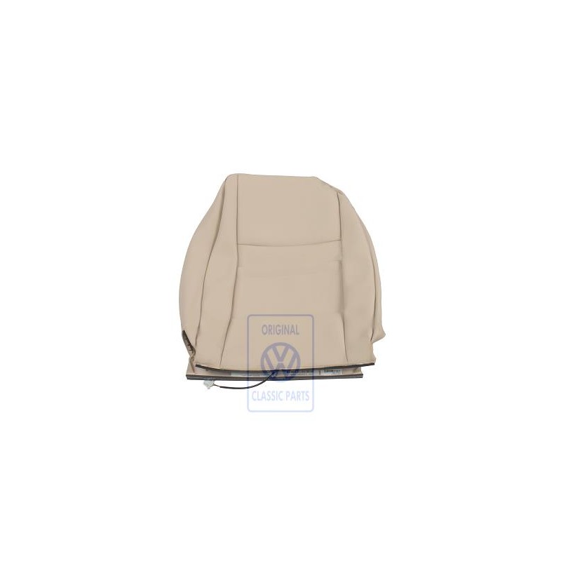 VW Original Lehnenbezug Leder/Kunstleder Mit Heizelement - 1C0881806J KWY